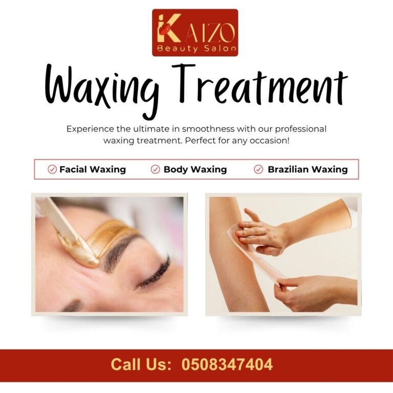 Half Bikini Wax – AED 45 in Jumeirah. Keep your skin smooth and glowing with our professional waxing services at Kaizo Beauty Salon.
